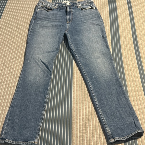 Paige Sz 30 Sarah slim straight leg jeans - Picture 3 of 5